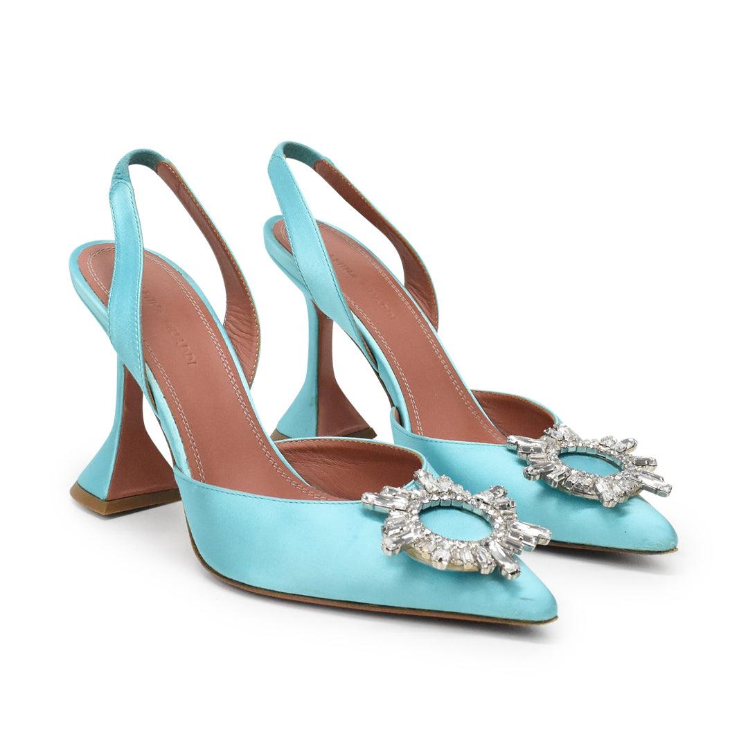 Amina Muaddi 'Begum' Heels - Women's 36