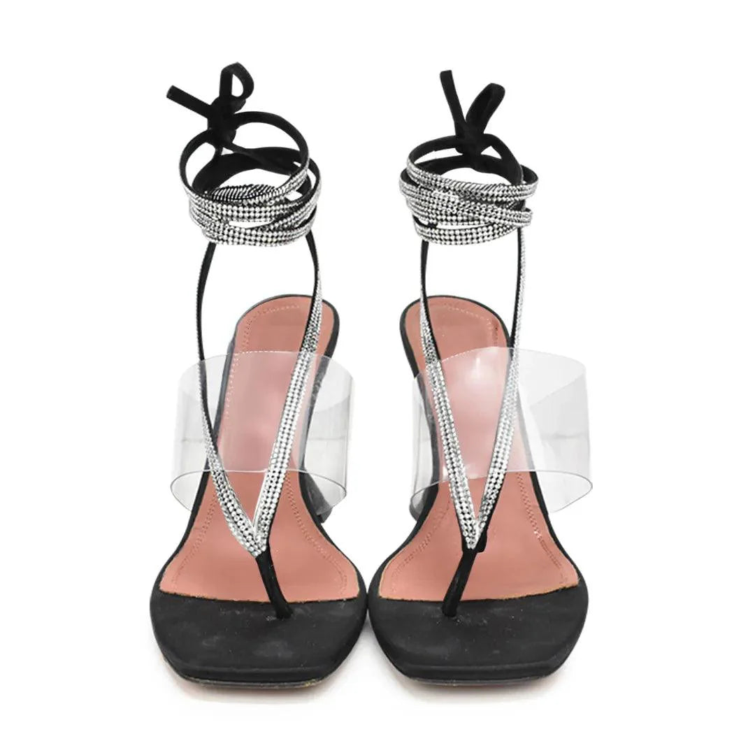 Amina Muaddi 'Zula' Heels - Women's 38