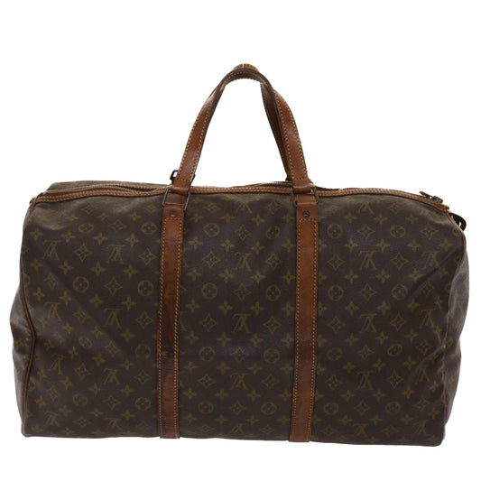 LOUIS VUITTON Monogram Sac Souple 55 Boston Bag M41622 LV  ar10006