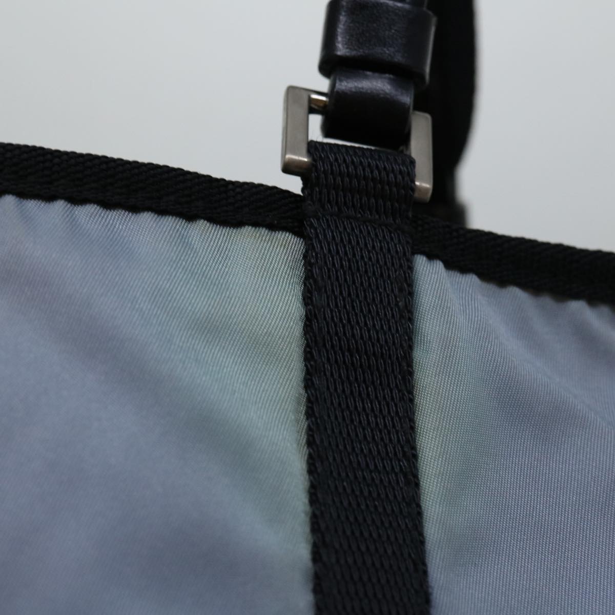 PRADA Tote Bag Nylon Blue Auth ar11580B