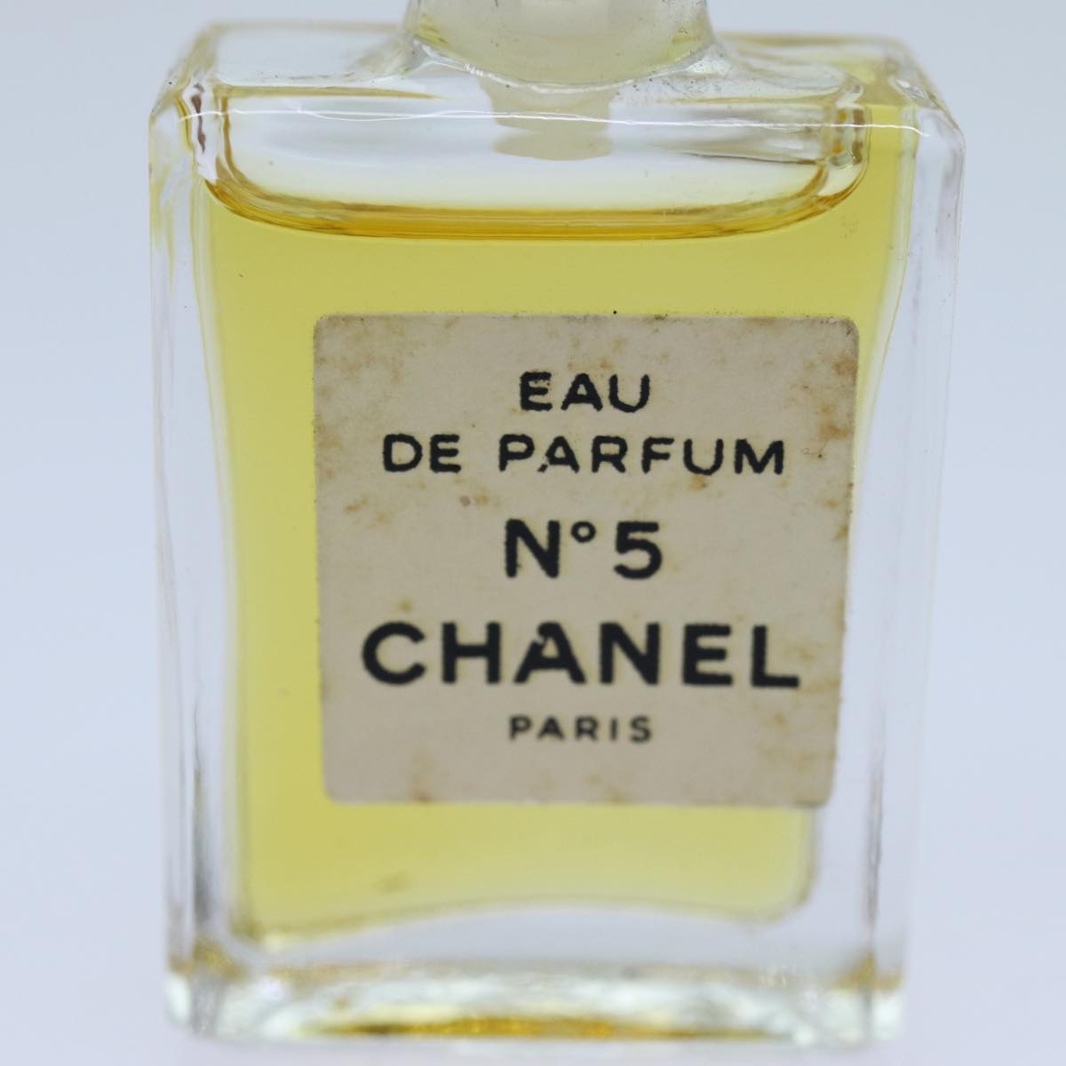 CHANEL perfume Necklace Gold CC Auth ar11598B