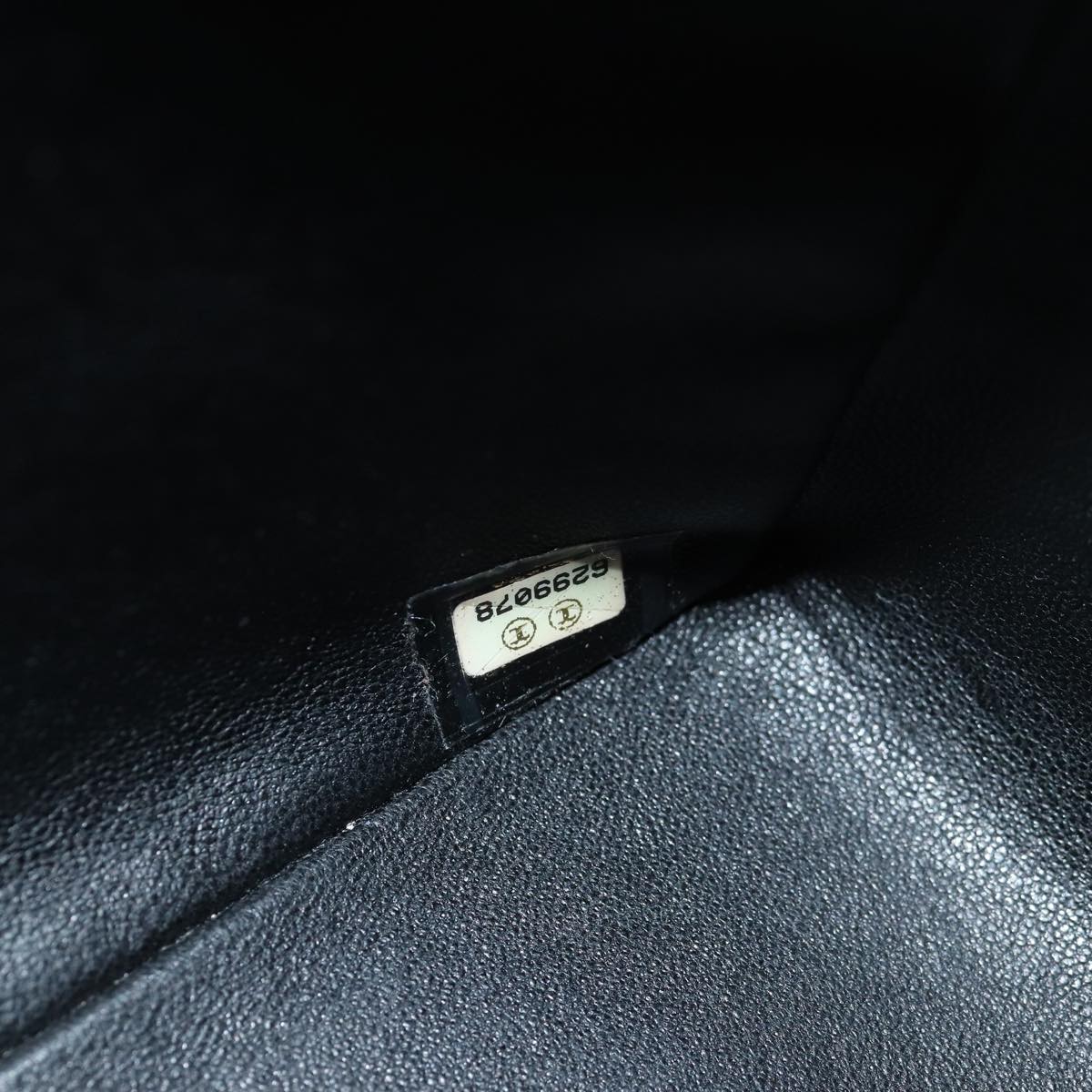 Top Quality Chanel Matelasse 30 Turn Lock Chain Bag Caviar Skin Black CC Auth ar11992A