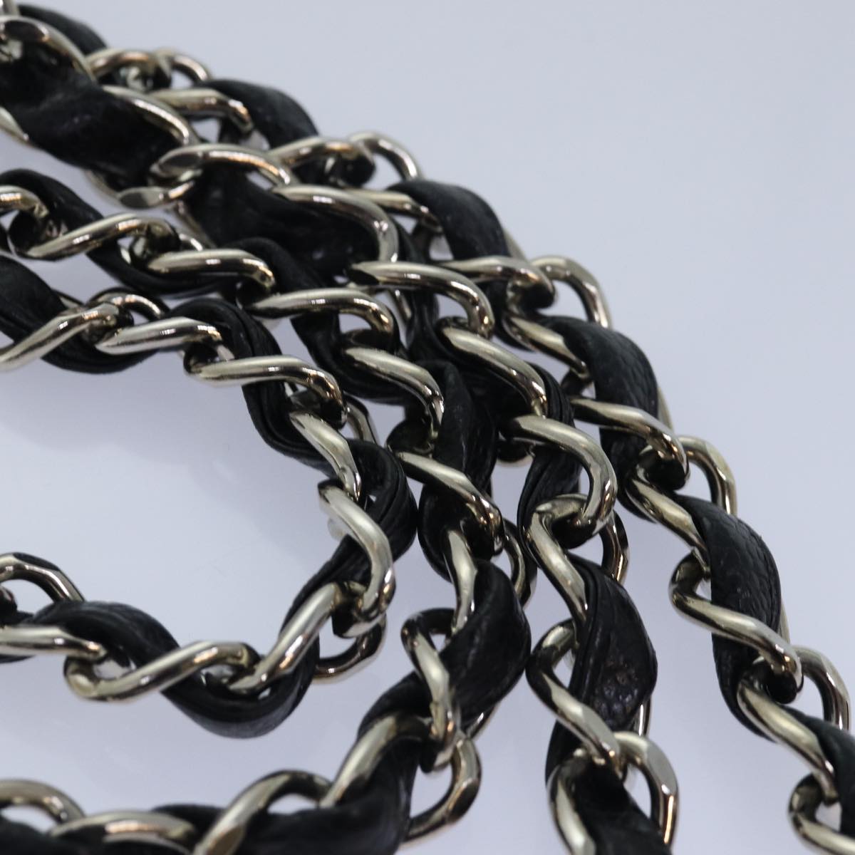 Top Quality Chanel Matelasse 30 Turn Lock Chain Bag Caviar Skin Black CC Auth ar11992A