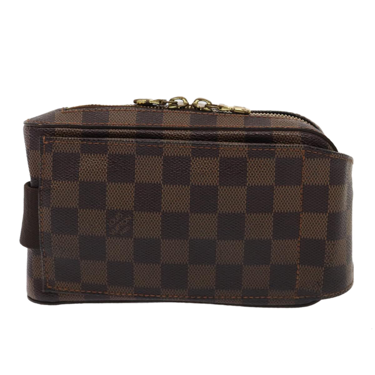 LOUIS VUITTON Damier Ebene Geronimos Shoulder Bag Vintage N51994 LV Auth ar12472