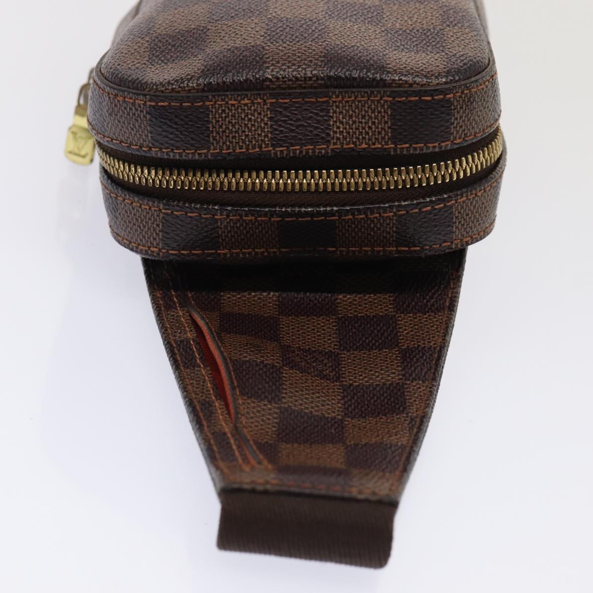 LOUIS VUITTON Damier Ebene Geronimos Shoulder Bag Vintage N51994 LV Auth ar12472