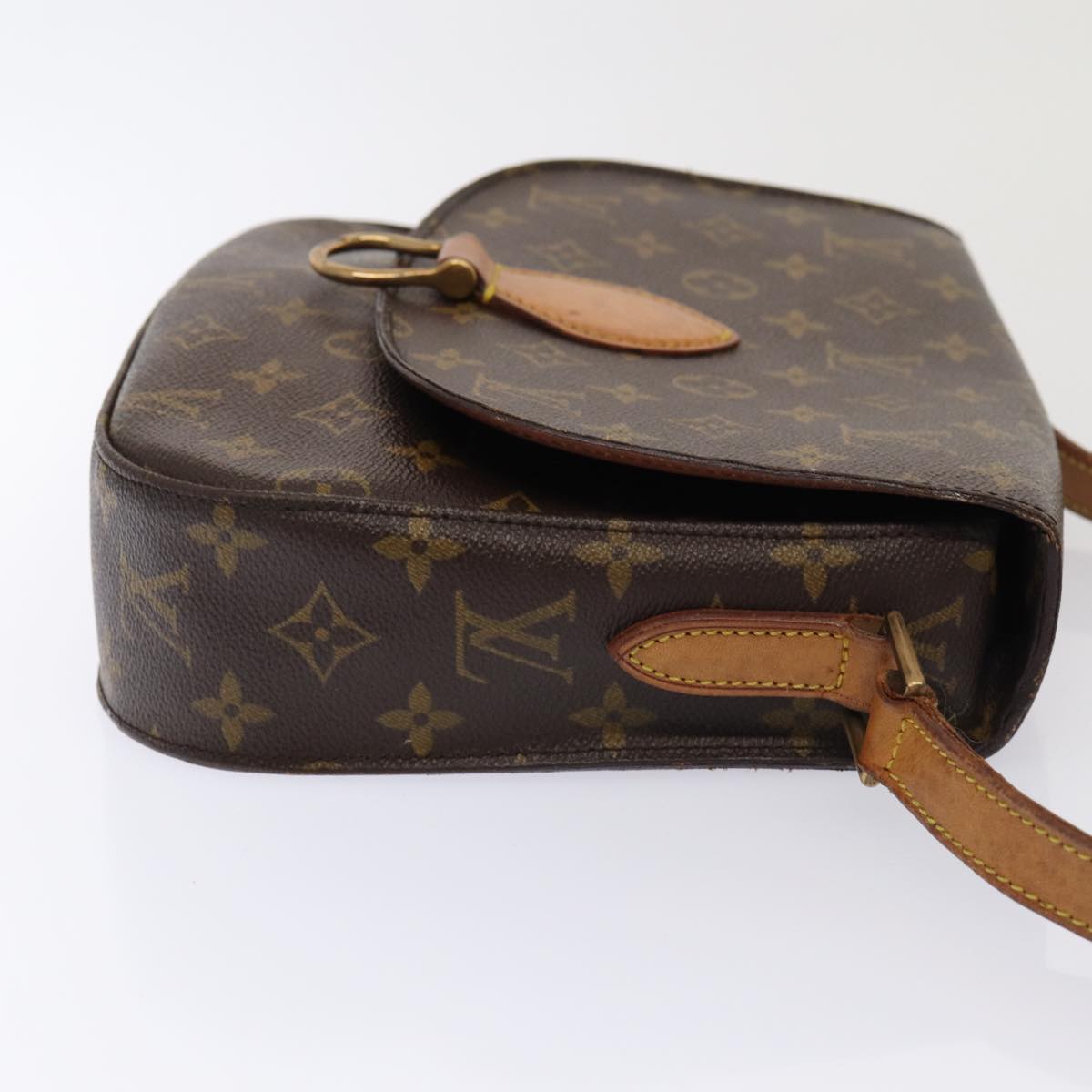 LOUIS VUITTON Monogram Saint Cloud GM Shoulder Bag M51242 LV Auth ar12476