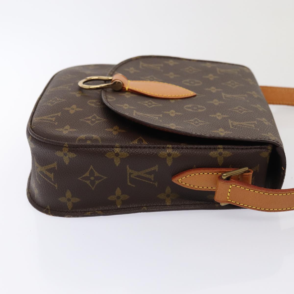 LOUIS VUITTON Monogram Saint Cloud GM Shoulder Bag M51242 LV Auth ar12479