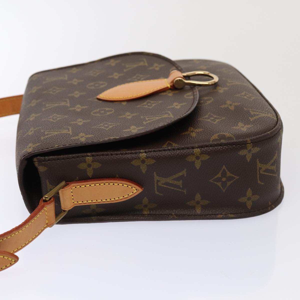 LOUIS VUITTON Monogram Saint Cloud GM Shoulder Bag M51242 LV Auth ar12479