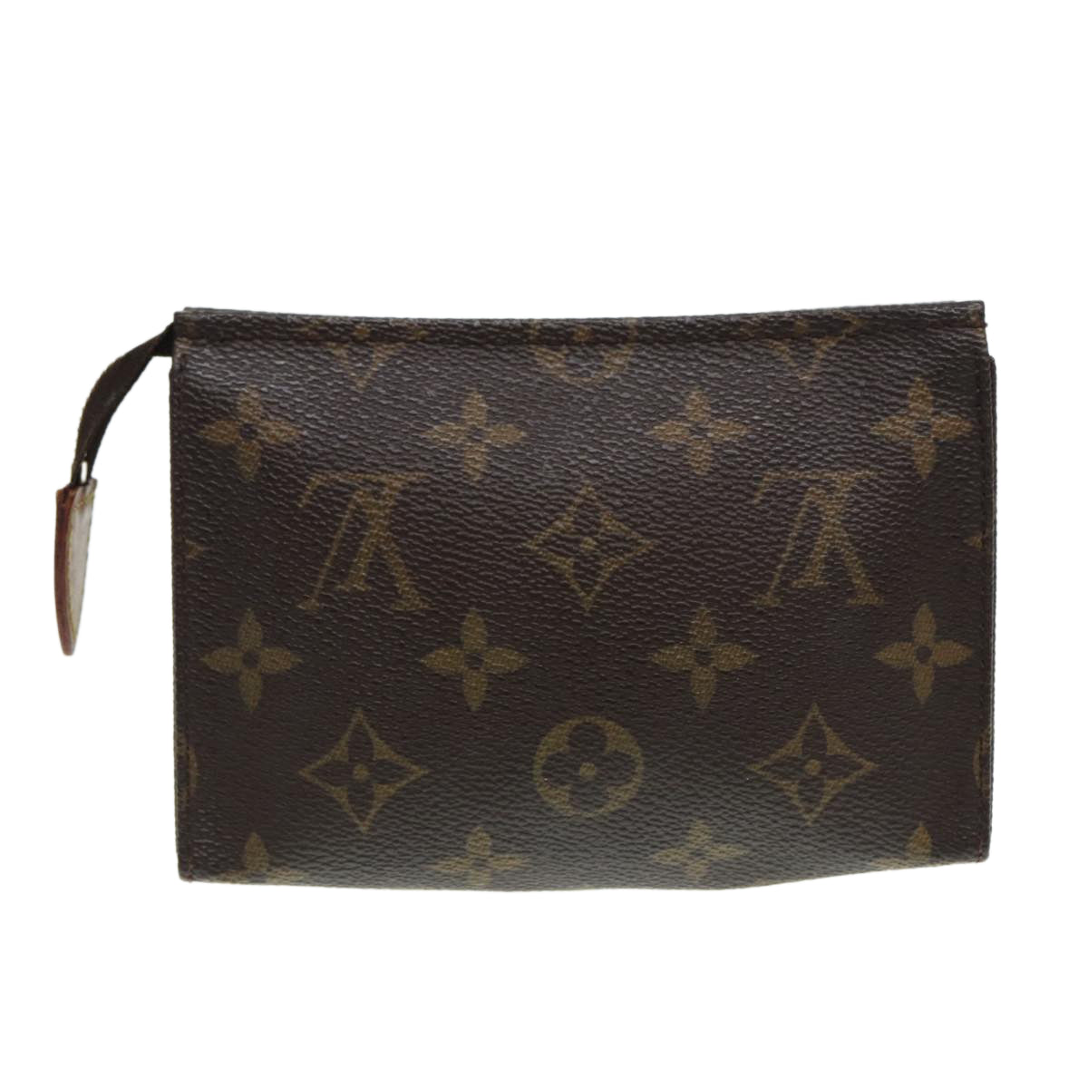 LOUIS VUITTON Monogram Poche Toilette 15 Pouch M47546 LV Auth ar12482