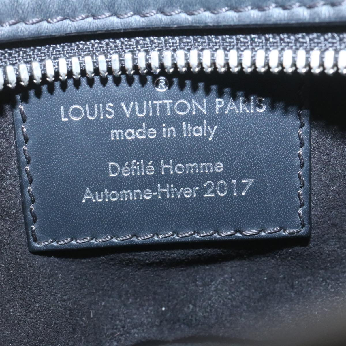 LOUIS VUITTON Supreme Epi Danube Shoulder Bag Black M53431 LV  ar5973A
