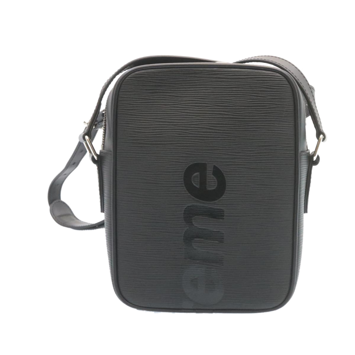 LOUIS VUITTON Supreme Epi Danube Shoulder Bag Black M53431 LV  ar5973A
