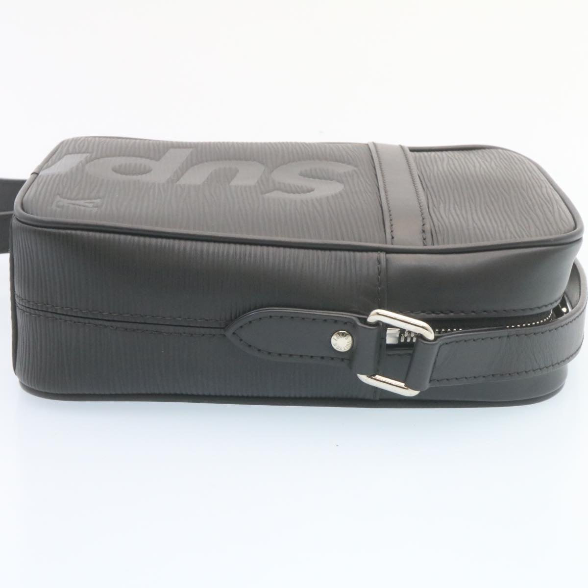 LOUIS VUITTON Supreme Epi Danube Shoulder Bag Black M53431 LV  ar5973A