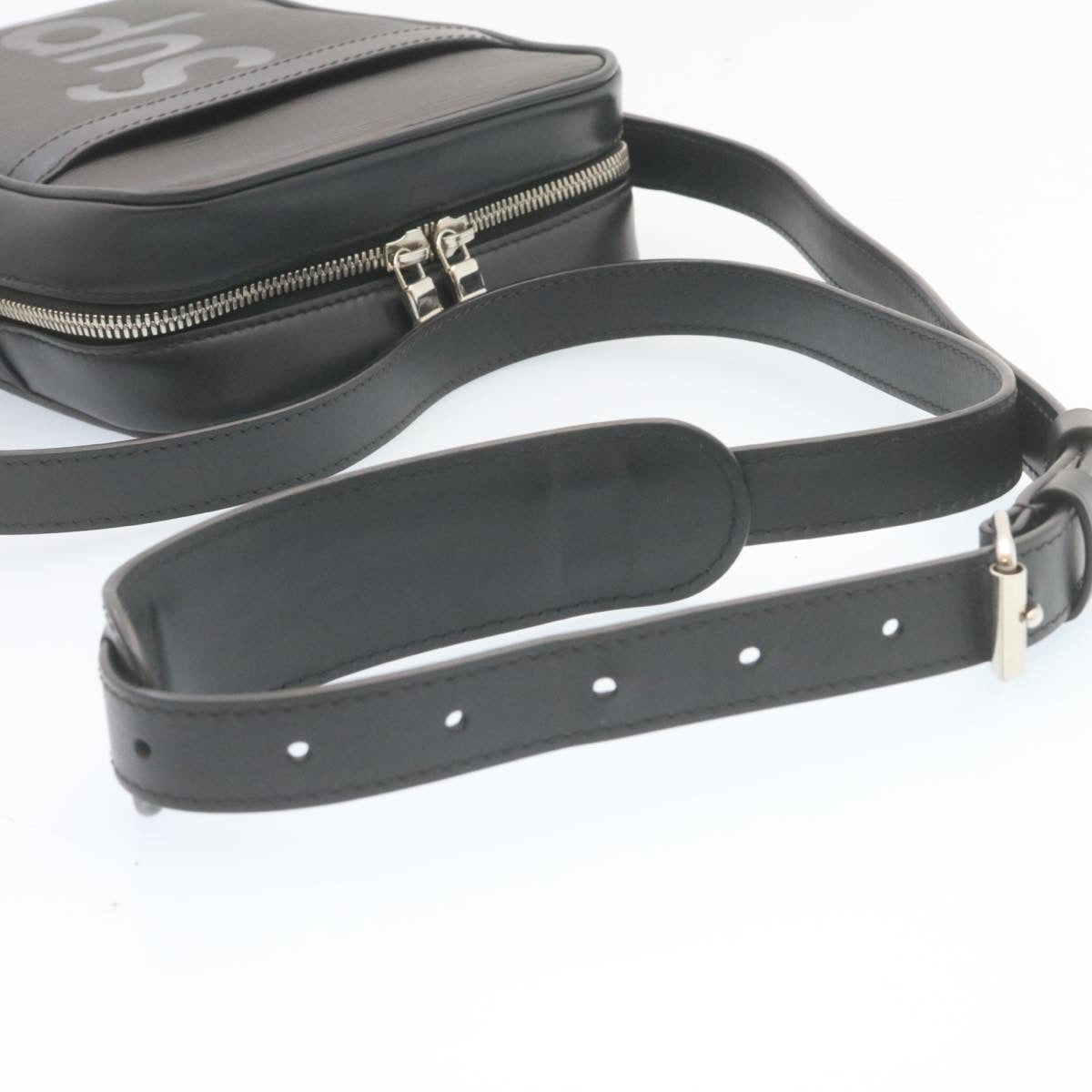 LOUIS VUITTON Supreme Epi Danube Shoulder Bag Black M53431 LV  ar5973A