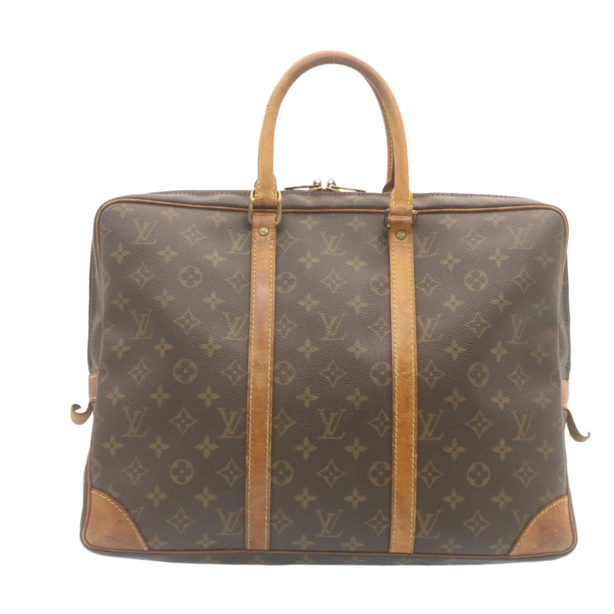 LOUIS VUITTON Monogram PorteDocuments Voyage Business Bag M53361 LV Auth ar6394