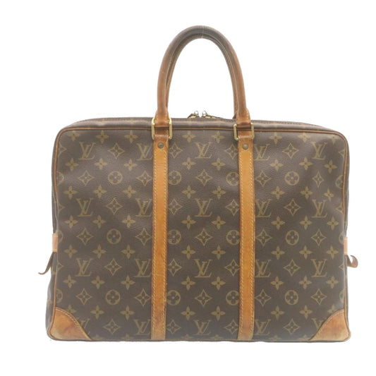 LOUIS VUITTON Monogram PorteDocuments Voyage Business Bag M53361 LV Auth ar6395