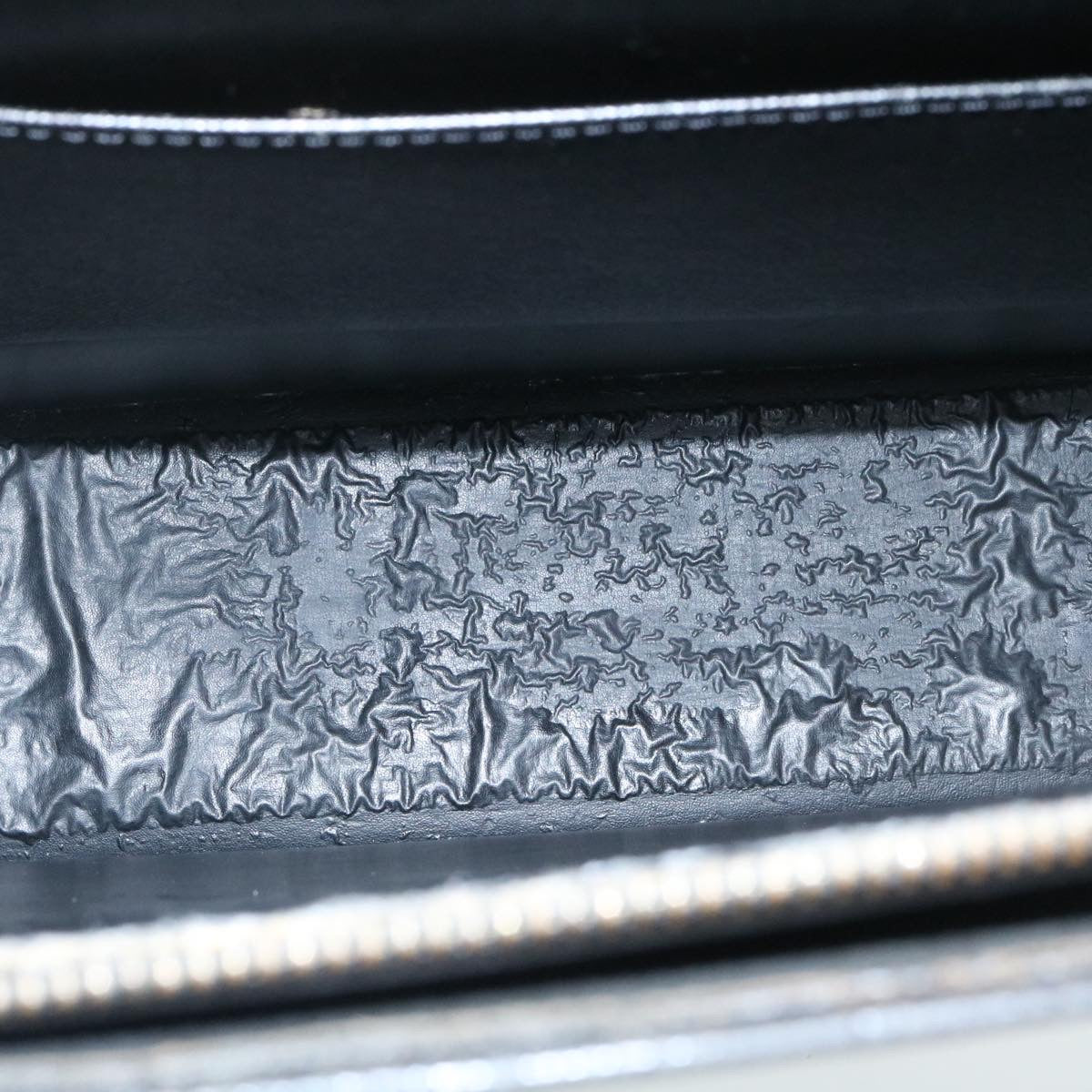 LOUIS VUITTON Taiga Porte Documents Rozan Business Bag Black M30052 Auth ar6487