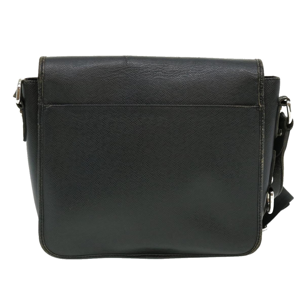 LOUIS VUITTON Taiga Andrei Shoulder Bag Ardoise M32482 LV Auth ar7219