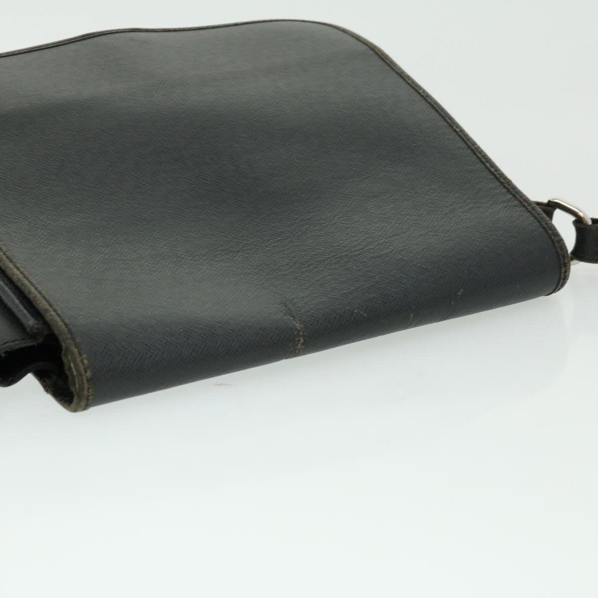 LOUIS VUITTON Taiga Andrei Shoulder Bag Ardoise M32482 LV Auth ar7219