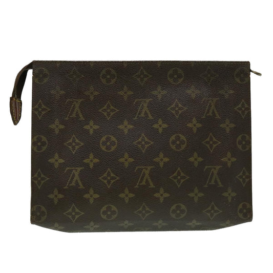 LOUIS VUITTON Monogram Poche Toilette 26 Pouch M47542 LV Auth ar7233