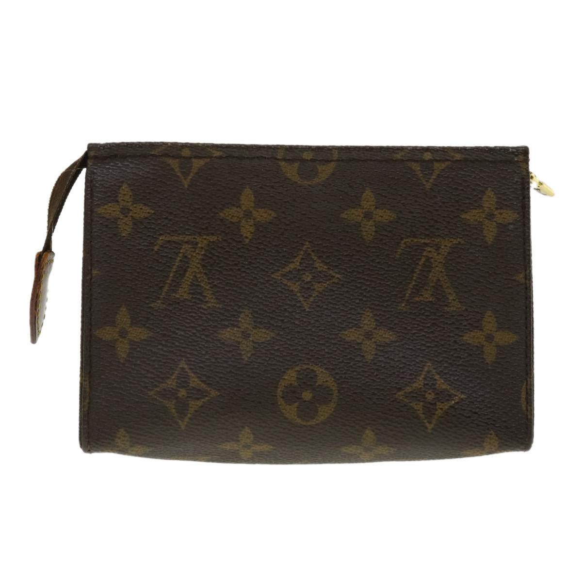 LOUIS VUITTON Monogram Poche Toilette 15 Pouch M47546 LV Auth ar7892B