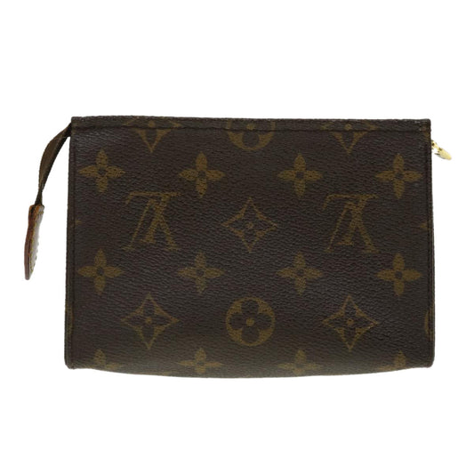 LOUIS VUITTON Monogram Poche Toilette 15 Pouch M47546 LV Auth ar7892B