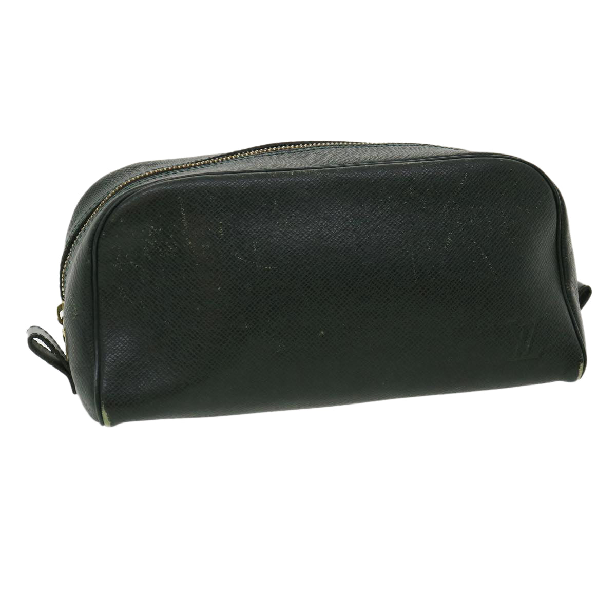 LOUIS VUITTON Taiga Trousse Toilette PM Clutch Bag Epicea M30224 LV Auth ar7899B