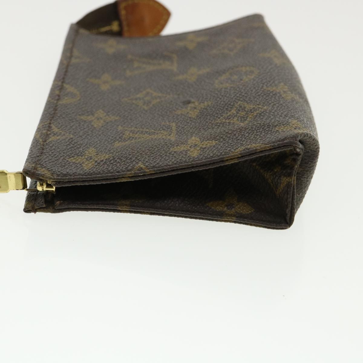 LOUIS VUITTON Monogram Poche Toilette 15 Pouch M47546 LV Auth ar8095B