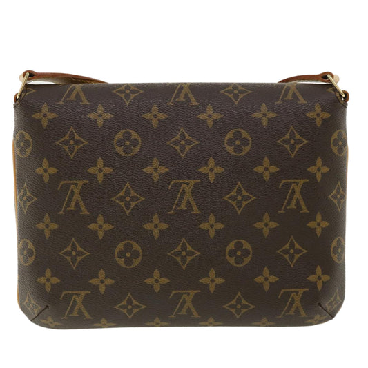 LOUIS VUITTON Monogram Musette Tango Shoulder Bag M51257 LV Auth ar8690