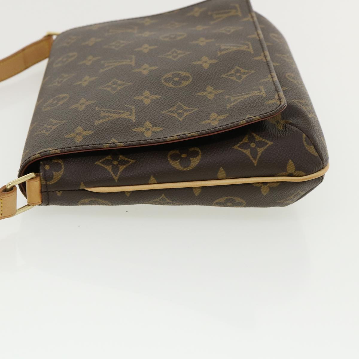 LOUIS VUITTON Monogram Musette Tango Shoulder Bag M51257 LV Auth ar8690