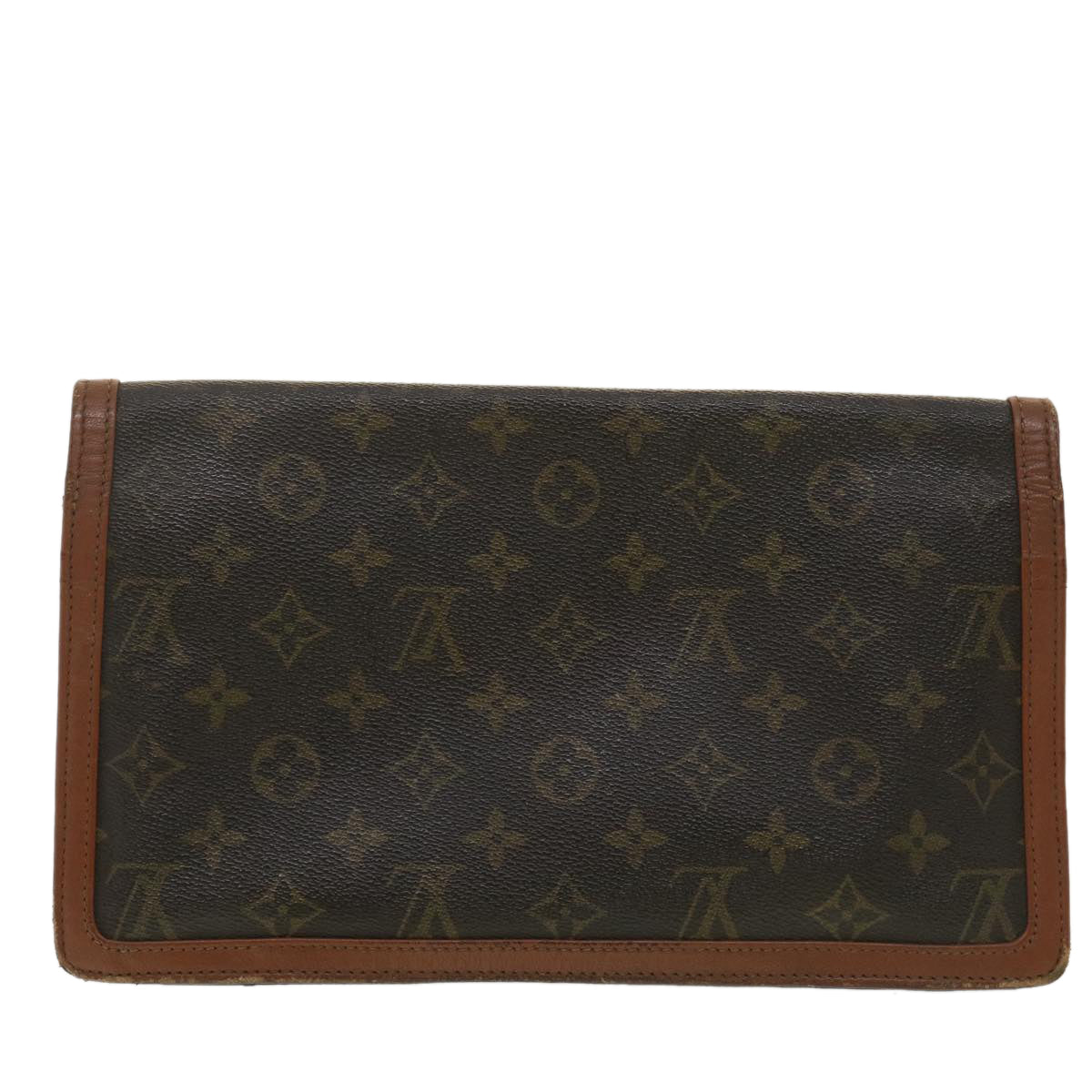 LOUIS VUITTON Monogram Pochette Dam Clutch Bag M51810 LV Auth ar8704