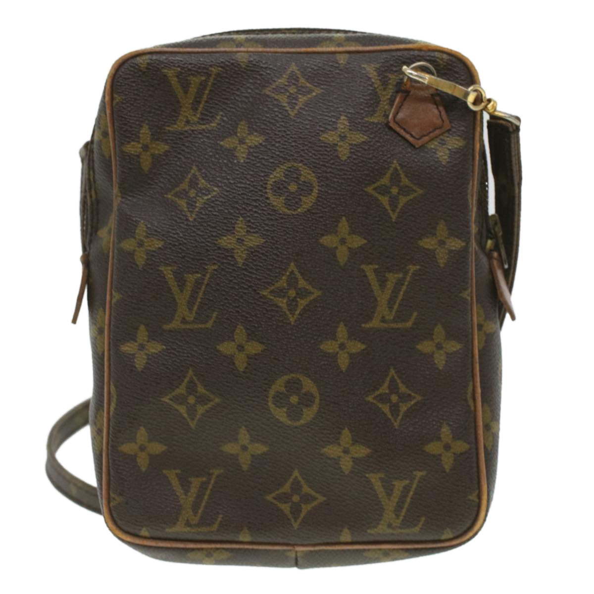 LOUIS VUITTON Monogram Danube Shoulder Bag Vintage M45266 LV Auth ar8986