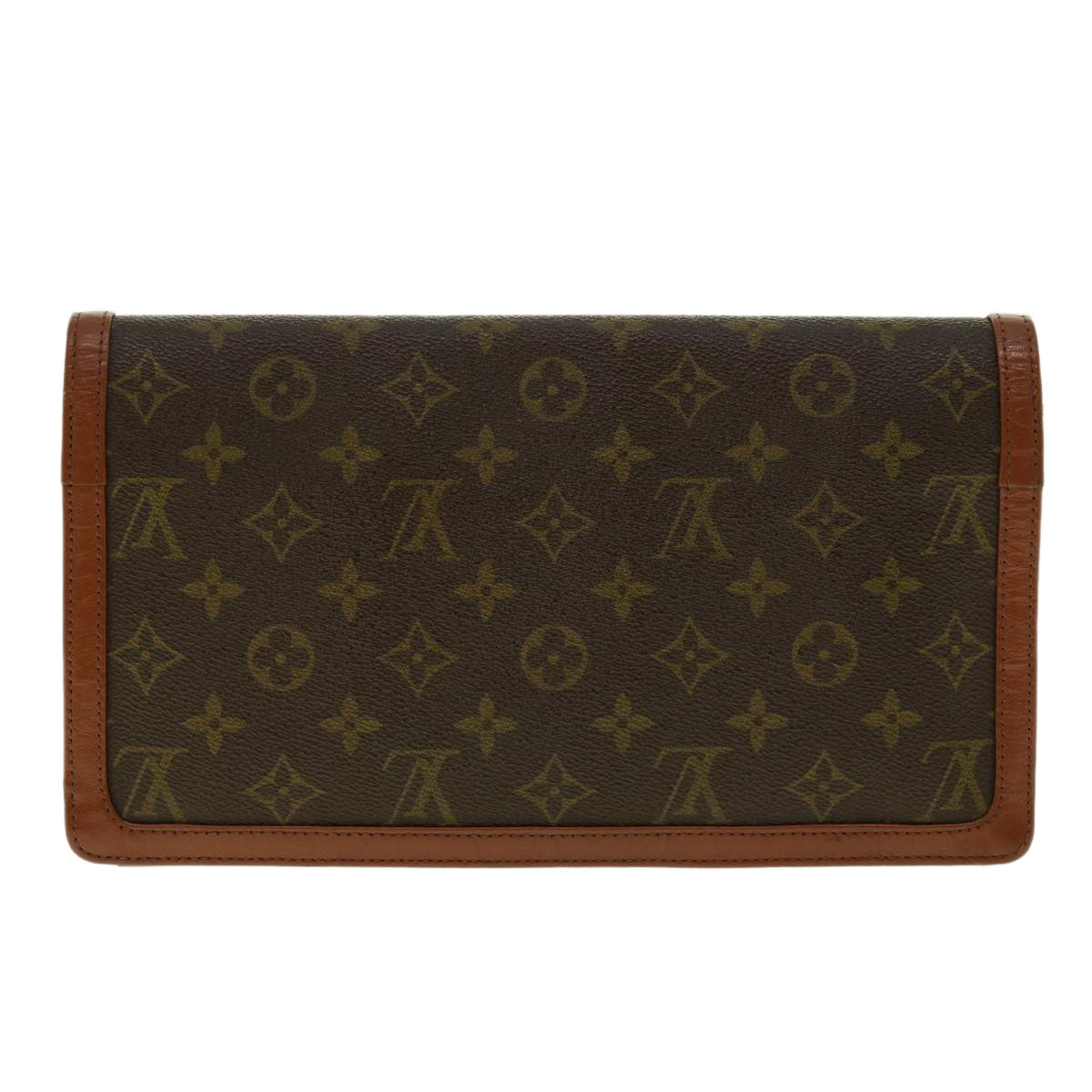 LOUIS VUITTON Monogram Pochette Dam PM Clutch Bag M51812 LV Auth ar9245