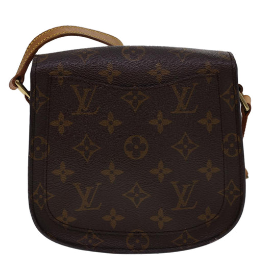 LOUIS VUITTON Monogram Saint Cloud PM Shoulder Bag M51244 LV Auth ar9262B