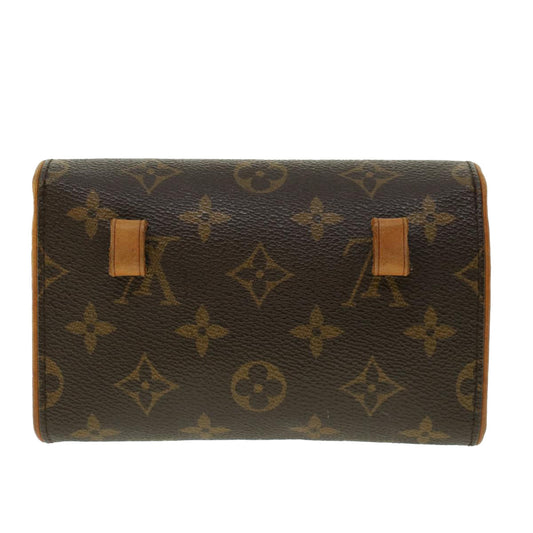 LOUIS VUITTON Monogram Pochette Florentine Waist bag M51855 LV Auth ar9316B