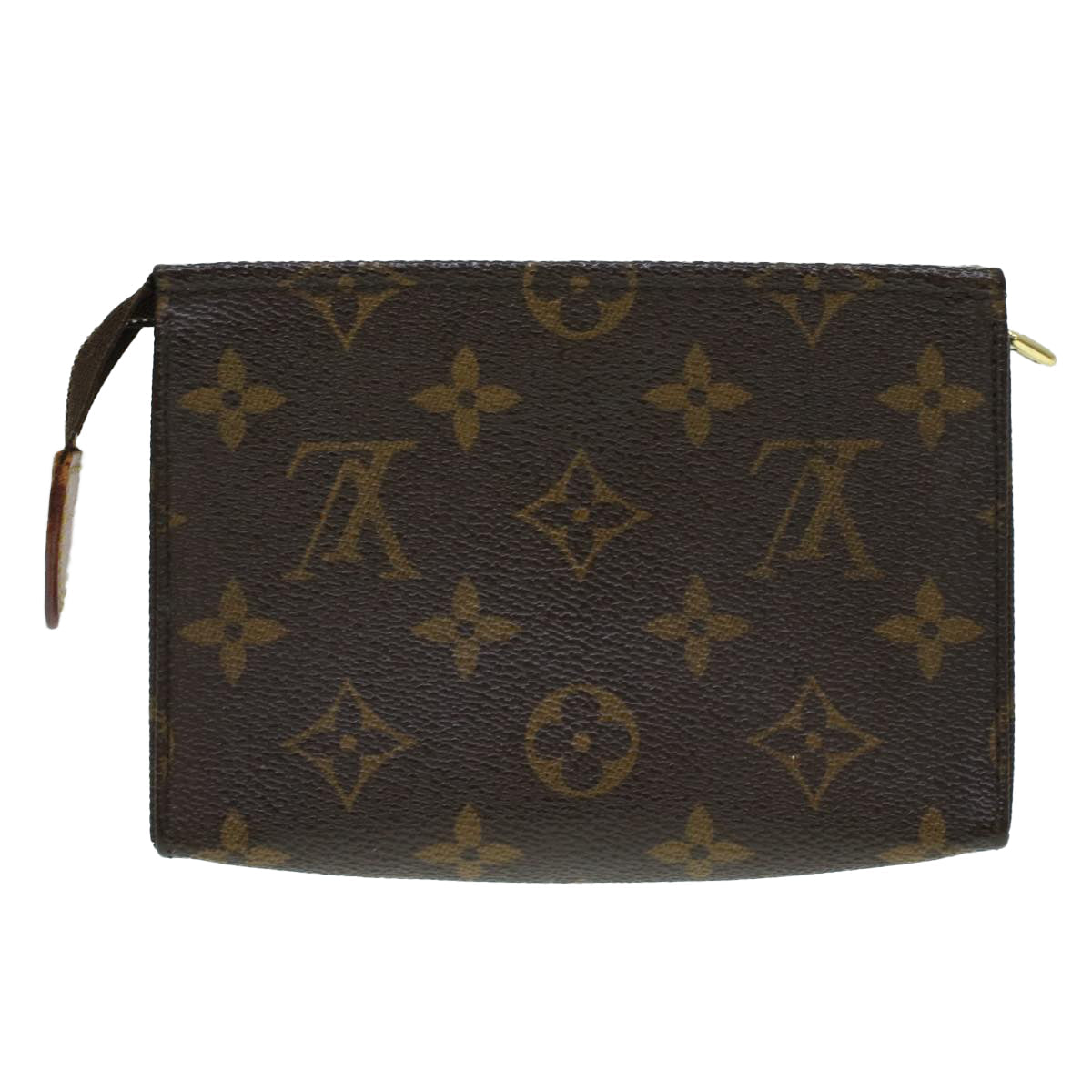 LOUIS VUITTON Monogram Poche Toilette 15 Pouch M47546 LV Auth ar9322B