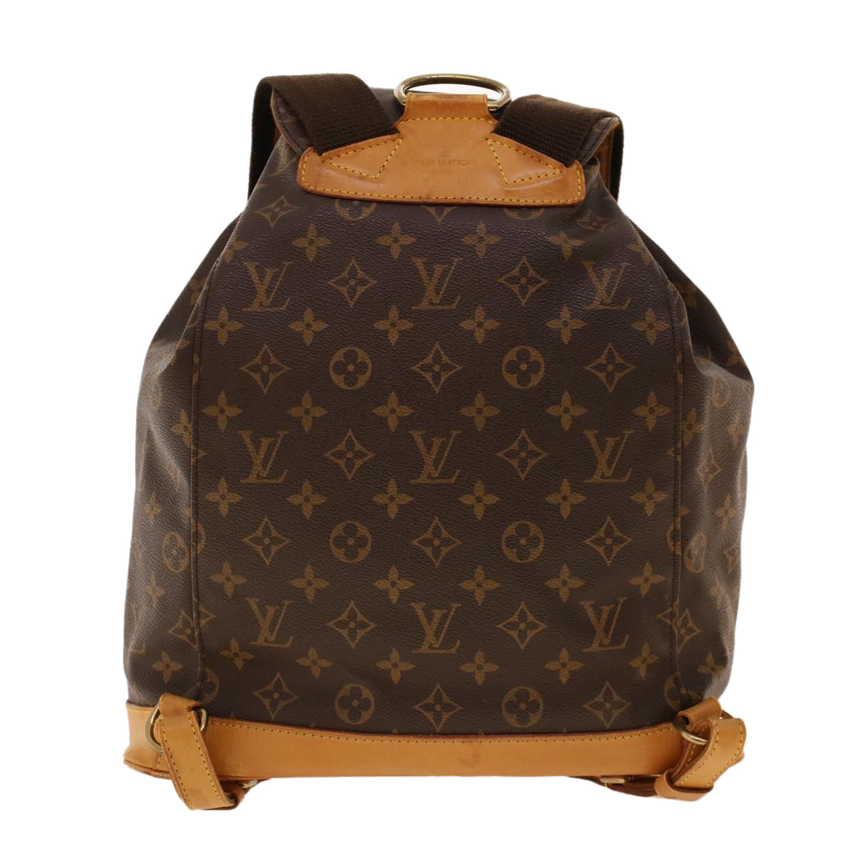 LOUIS VUITTON Monogram Montsouris GM Backpack M51135 LV Auth ar9335B