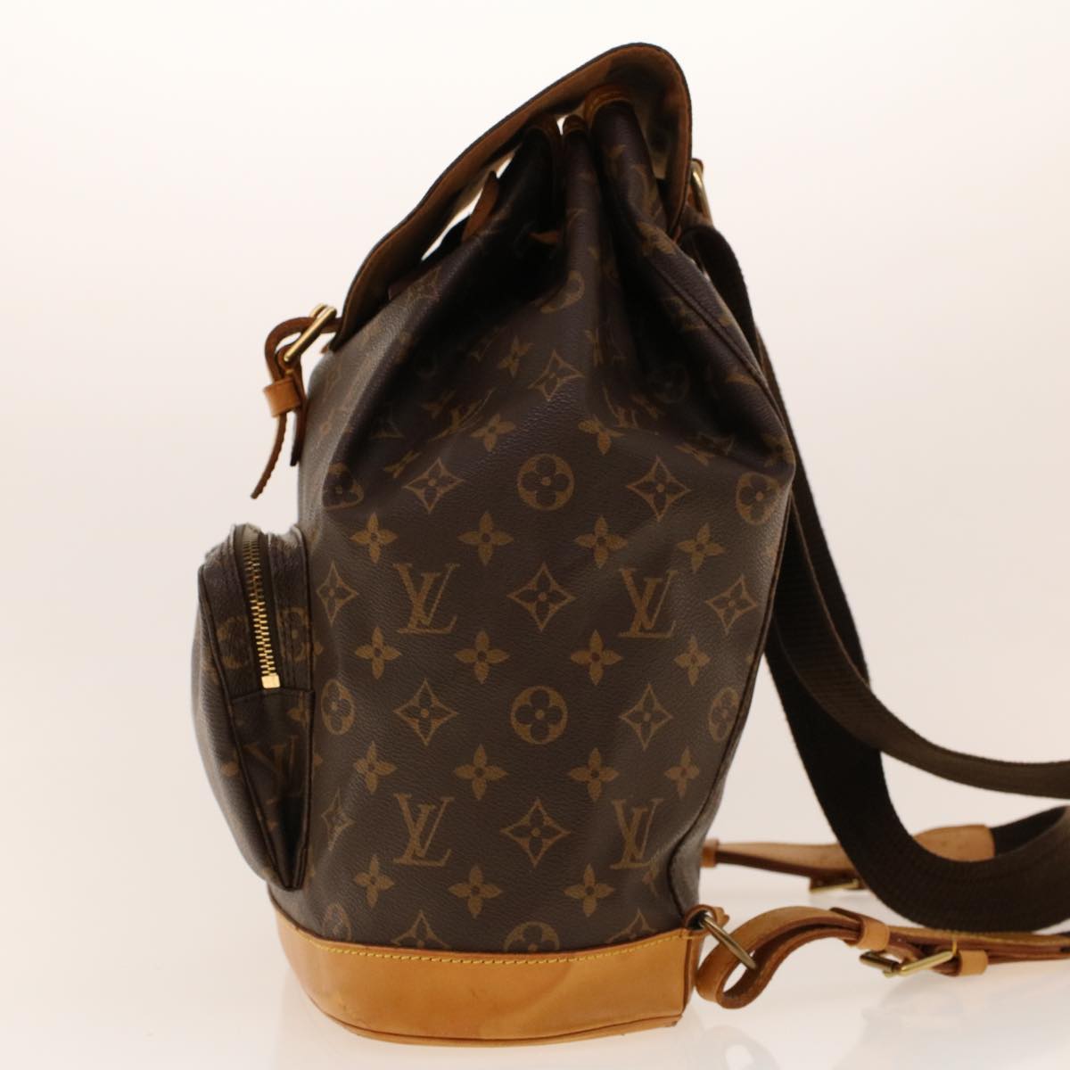 LOUIS VUITTON Monogram Montsouris GM Backpack M51135 LV Auth ar9335B