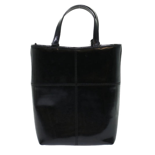 GUCCI Hand Bag Patent leather 2way Shoulder Bag Black 000-2113-0553  ar9686B