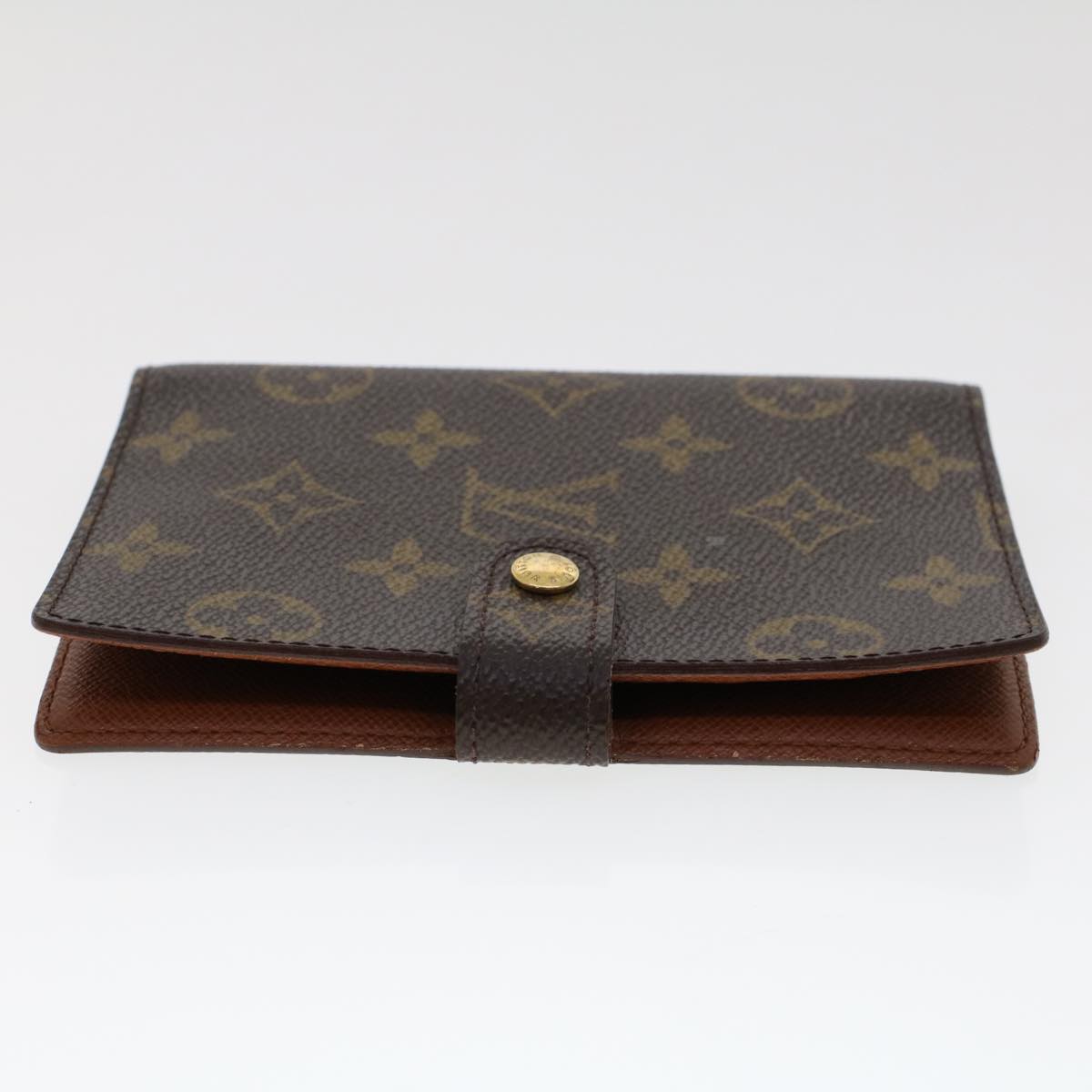 LOUIS VUITTON Monogram Agenda PM Day Planner Cover R20005 LV Auth ar9904B