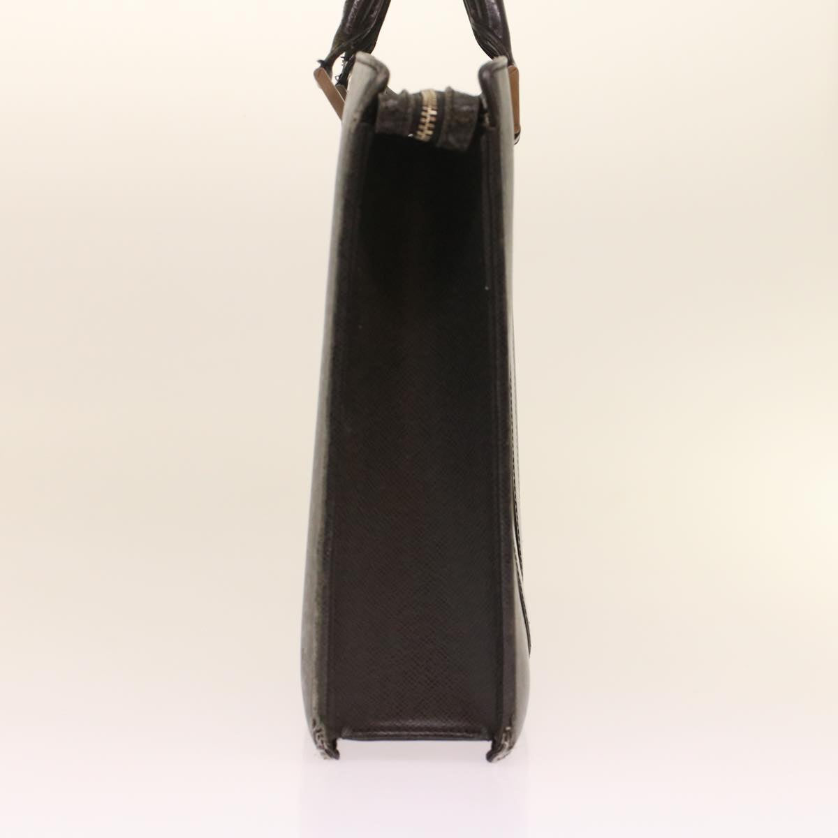 LOUIS VUITTON Taiga Porte Documents Rozan Hand Bag Ardoise M30052 Auth ar9919