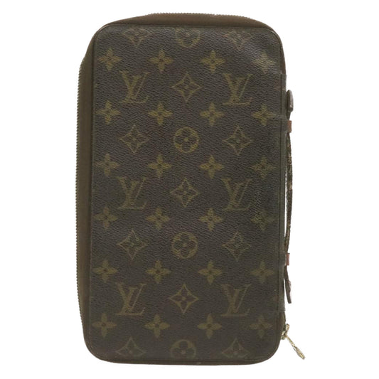 LOUIS VUITTON Monogram Poche Escapade Travel Case Vintage M60113 LV Auth as061