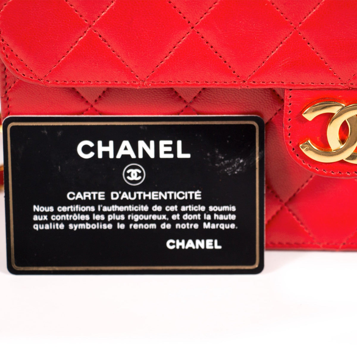 Chanel Quilted Chain Shoulder Bag
