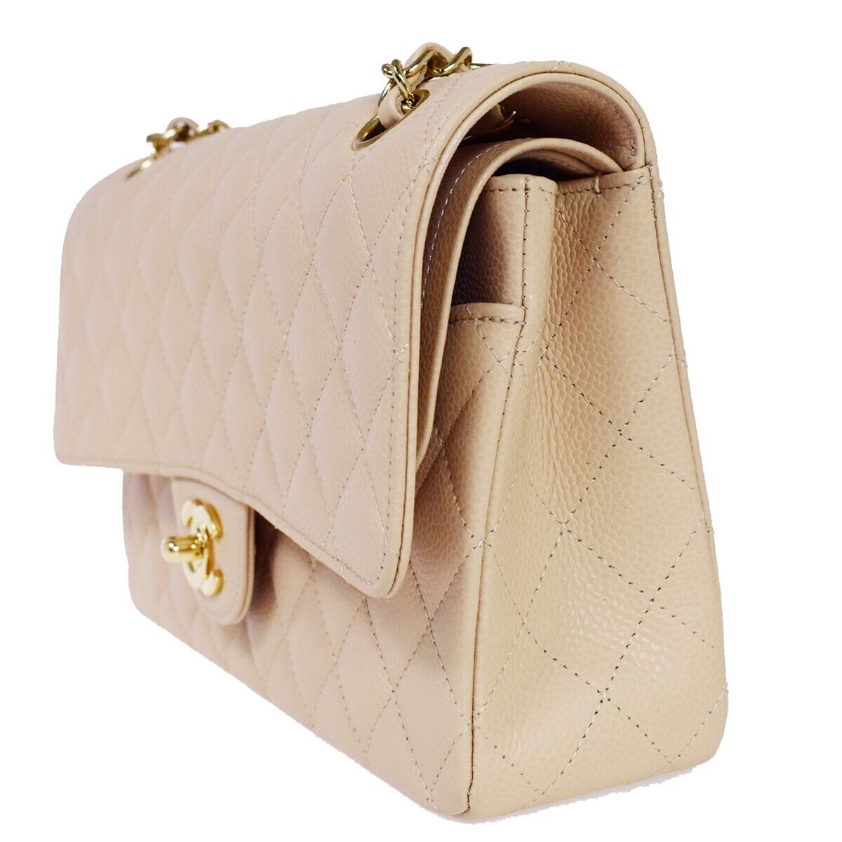 Chanel Cc Matelasse 25 Double Flap Chain