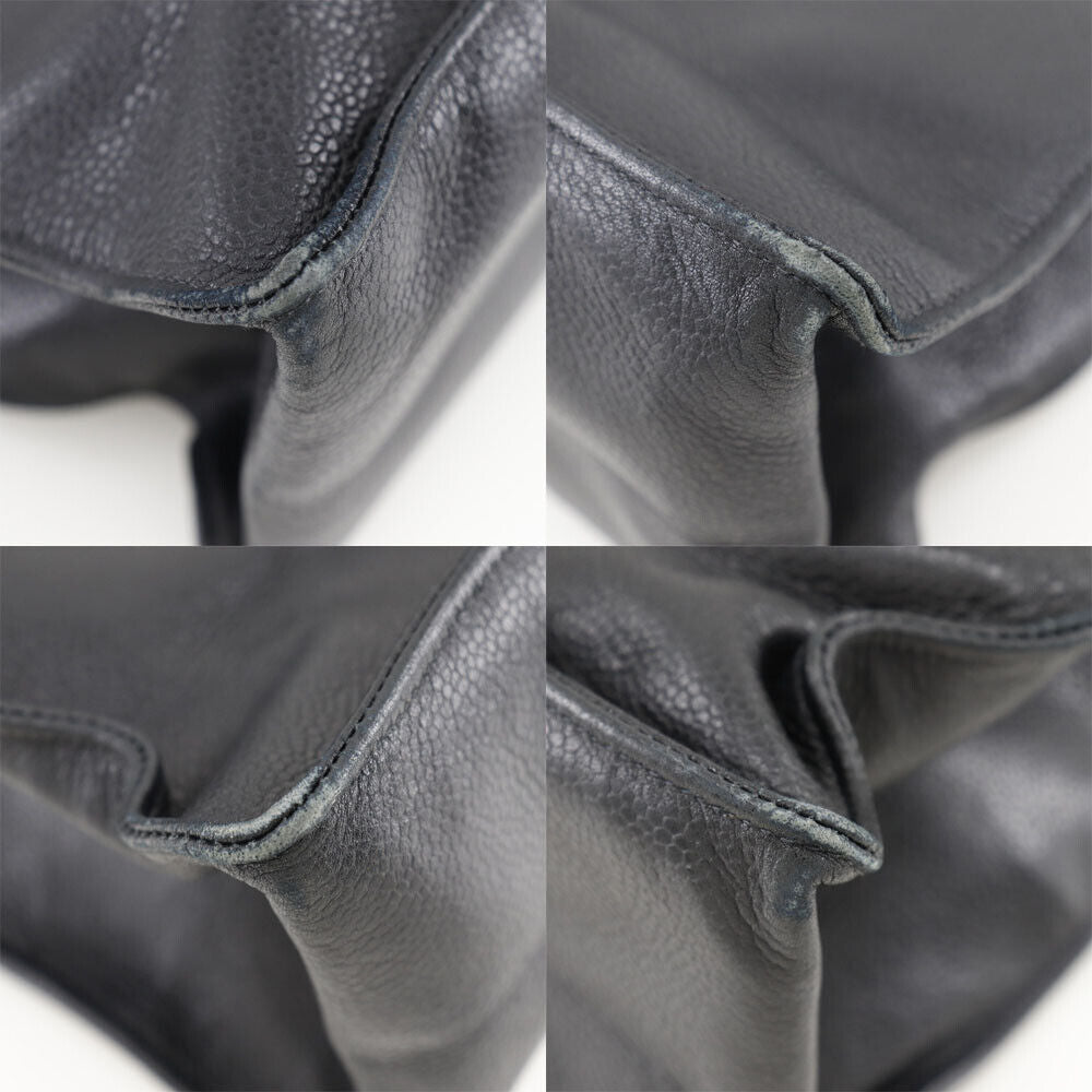 Chanel Coco Mark Tote Bag Black Matt