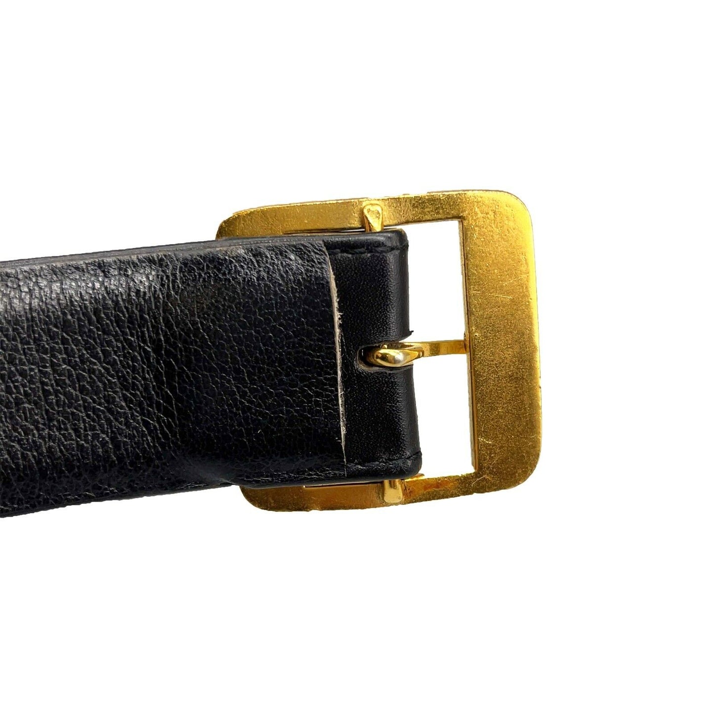 Chanel - 03P Stamped Paris Leather Black