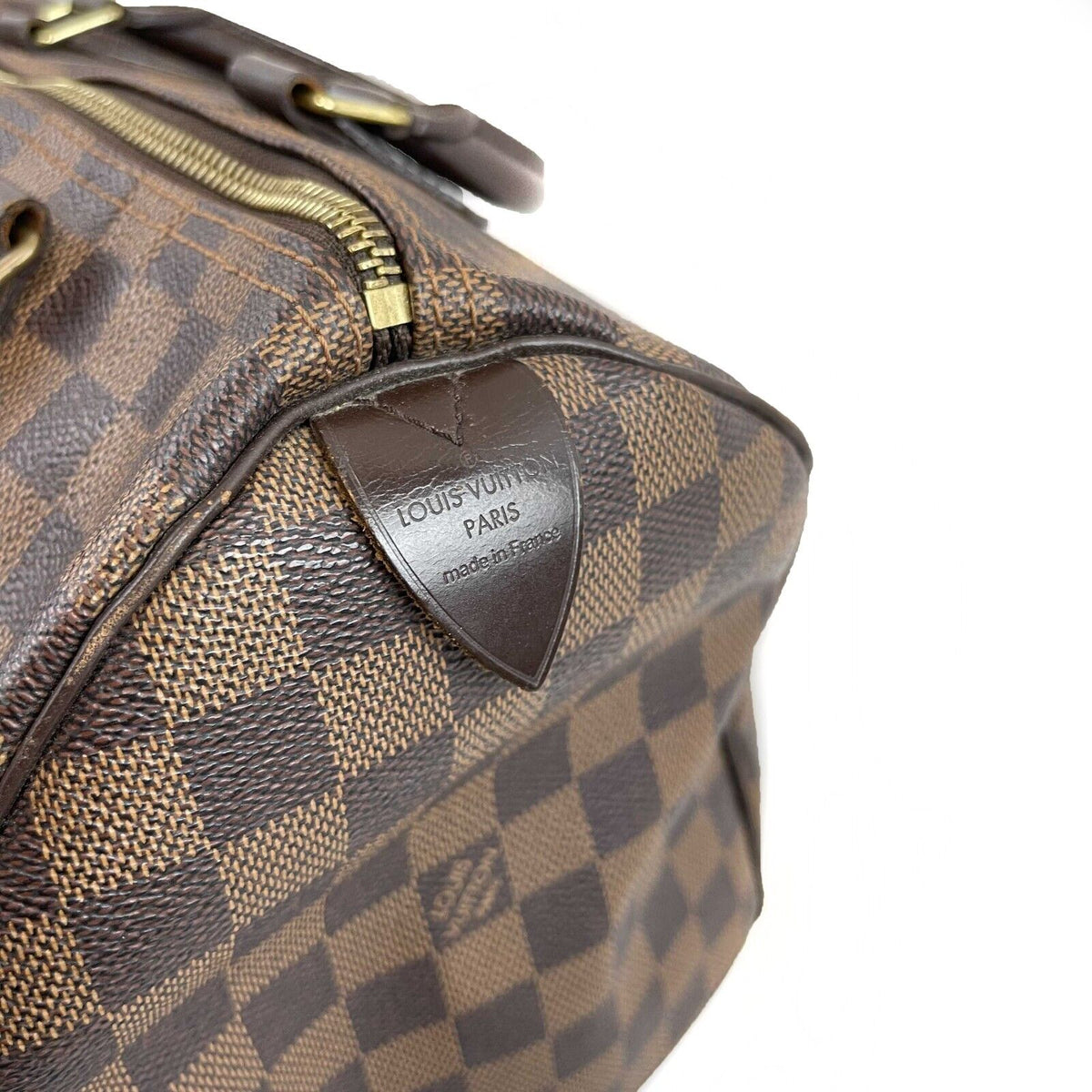 Louis Vuitton Speedy 30 Damier Ebene