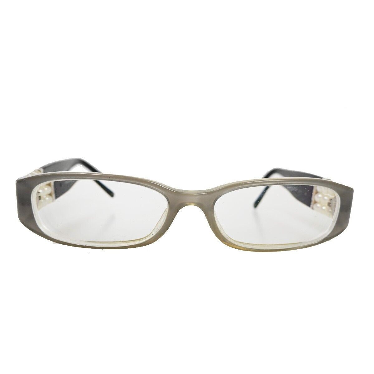 Chanel Logo Imitation Pearl Glasses Eye