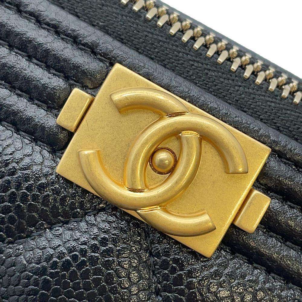 Chanel Phone Case Boy Caviar Leather