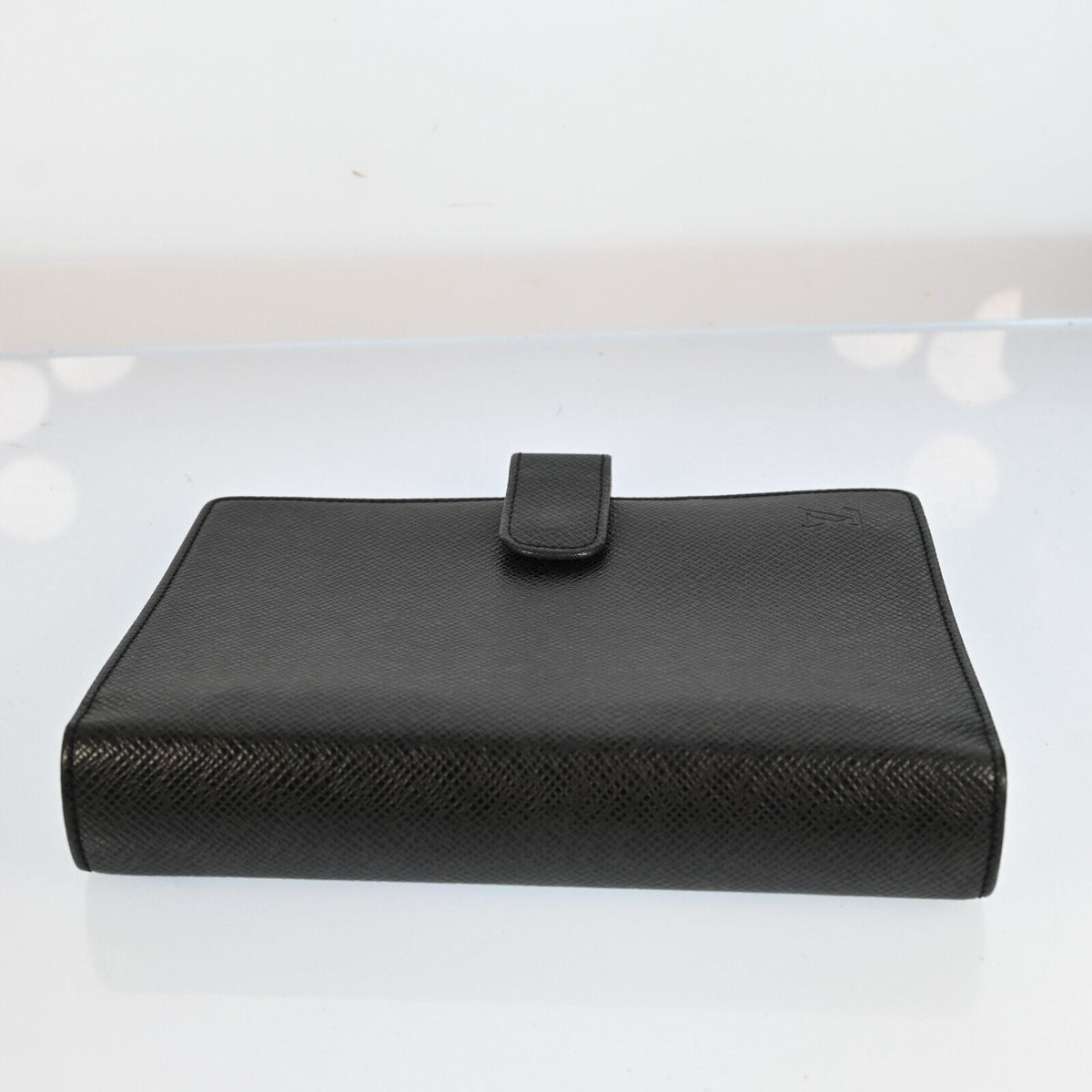 Louis Vuitton Taiga Black Agenda Mm