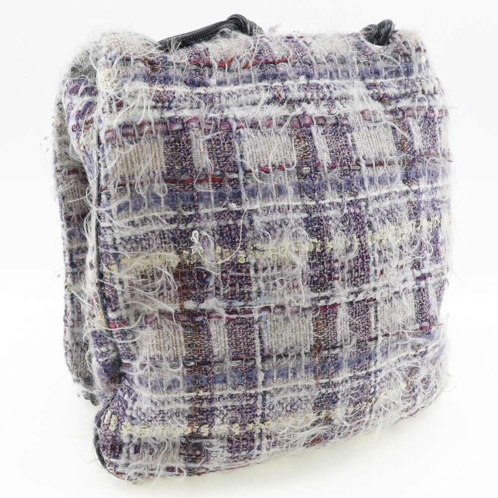 Chanel Shoulder Bag Tweed Women